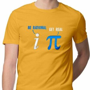Be Rational Get Real Math Geek T-Shirt - COPYCATZ