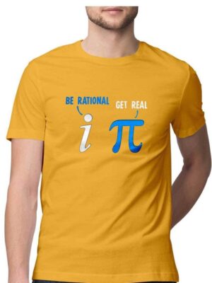 Be Rational Get Real Math Geek T-Shirt - COPYCATZ