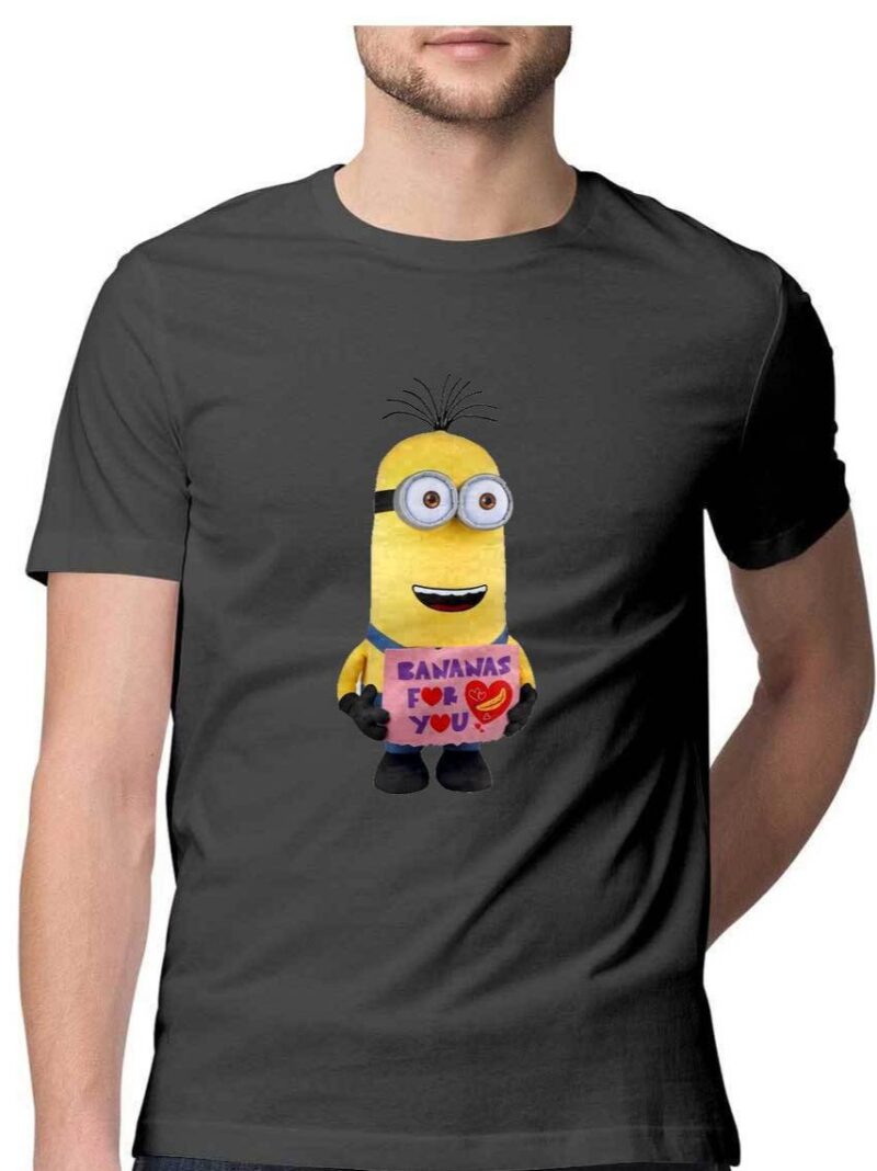 Bananas for you minion half sleeve T-Shirt - COPYCATZ