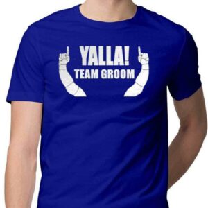 Arabic Themed Yalla Bachelor T-Shirt - COPYCATZ