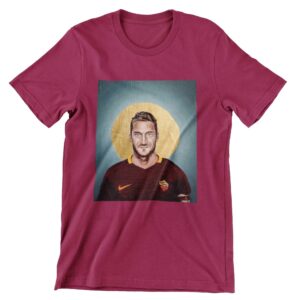 Football Icon - Francesco Totti Roma Cotton T-shirt