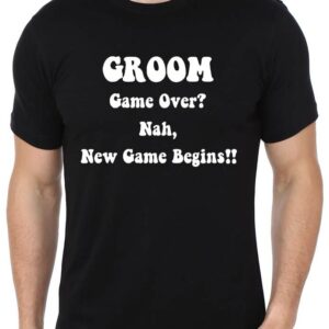 Bachelor Themed - Groom Game Over T-Shirt - COPYCATZ