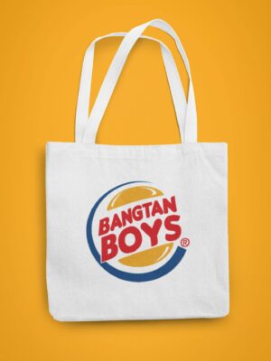 thelegalgang,BTS Bangtan Boys Canvas Tote Bag,.