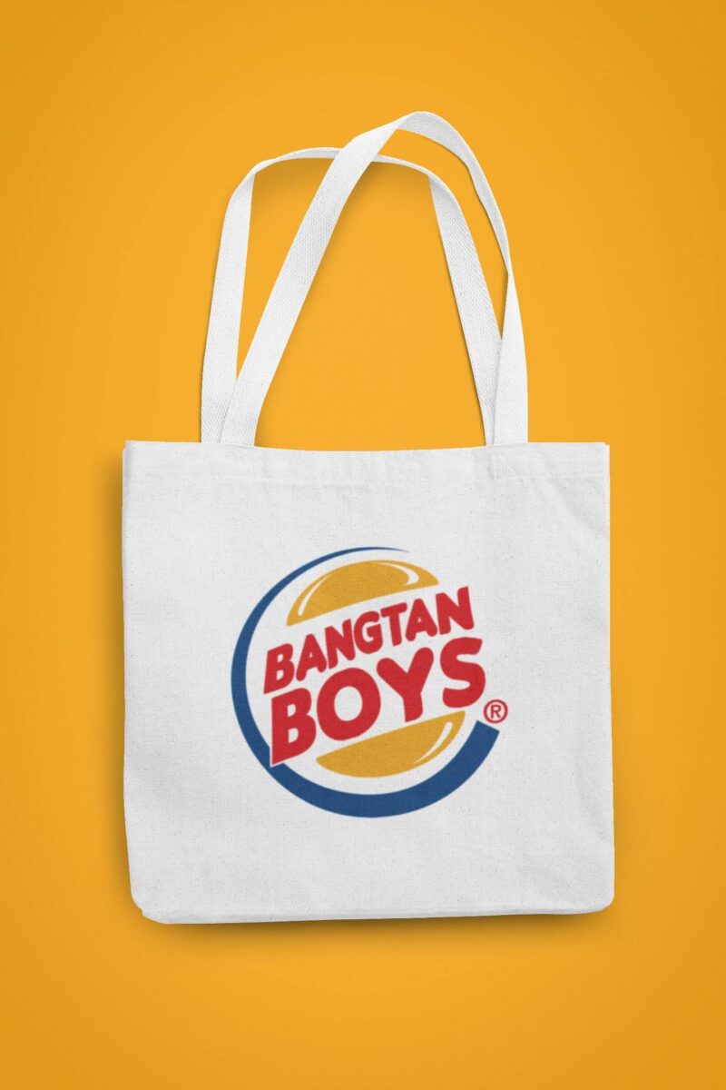 thelegalgang,BTS Bangtan Boys Canvas Tote Bag,.