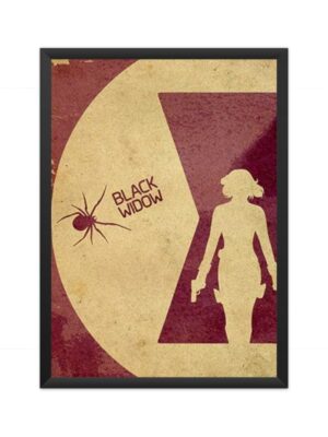 Black Widow Poster - COPYCATZ