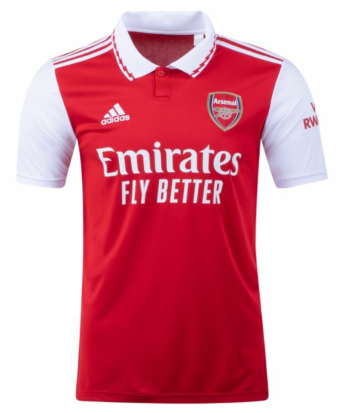 Arsenal Football Jersey Home Kit 2022/23 - Main Image