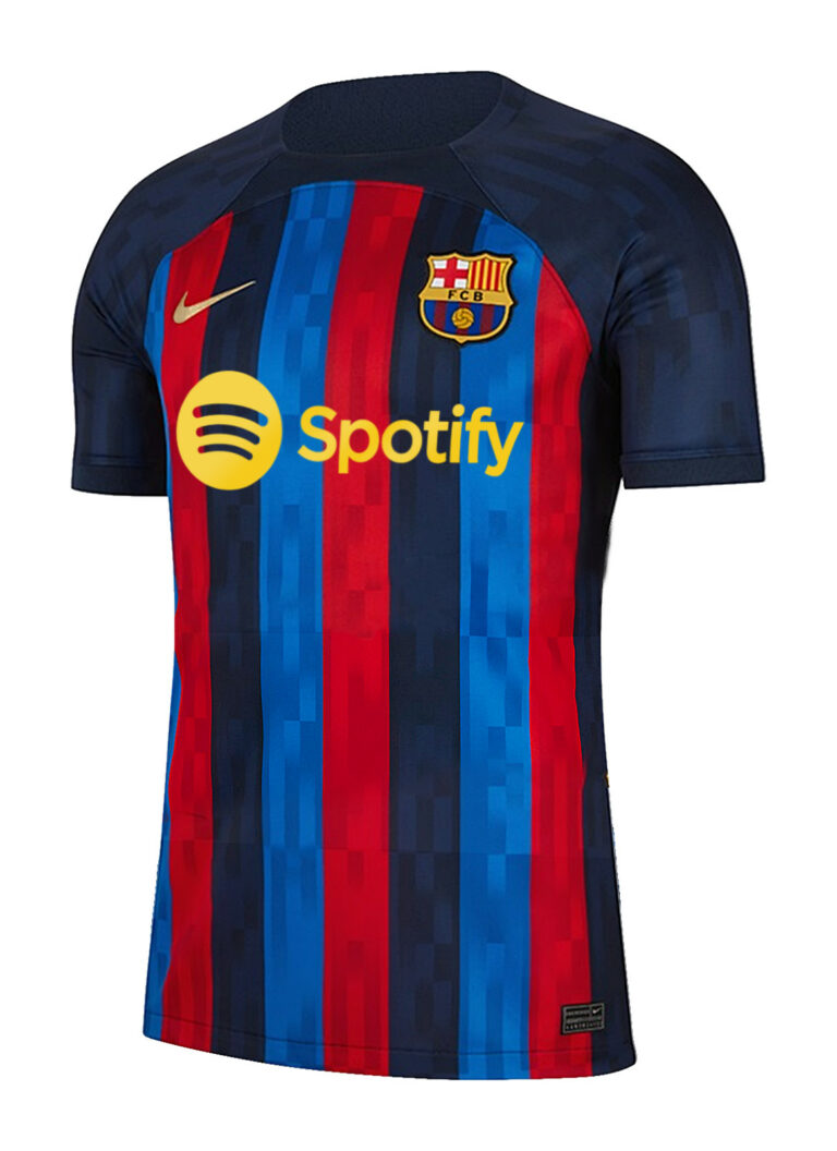 barcelona home football jersey 2022-23