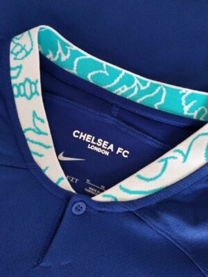 chelsea home jersey closeup image