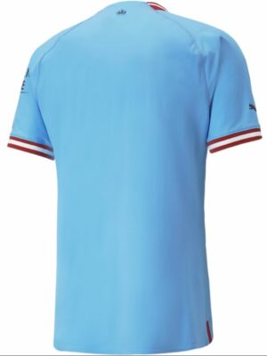 Manchester City Home 2022-23 Jersey Back