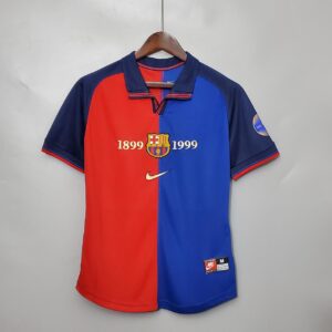 barcelona 1899-1999 centenary home retro jersey