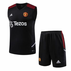 man united BLACK sleeveless jersey