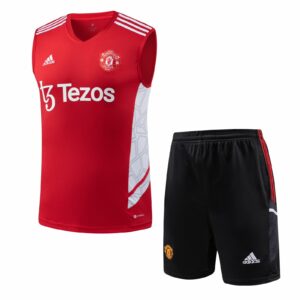 man united red sleeveless jersey