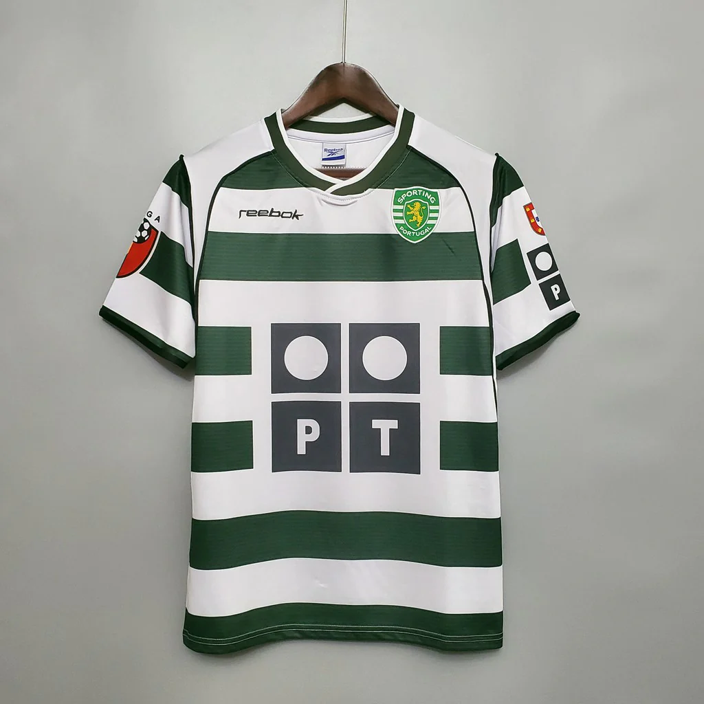 Portugal 01/03 Sporting CP Home Retro Jersey in India COPYCATZ