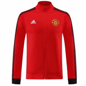 manchester united red zipper jacket