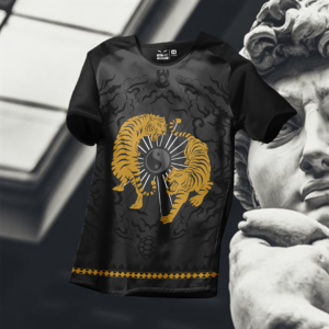 Sacred Yin Yan Limited Edition Black Football Jersey