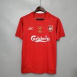 liverpool 2005 home retro kit