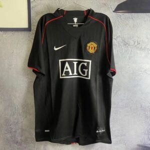 manchester united away 2007-08 retro jersey