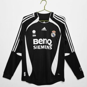 real Madrid Away 2006-07 Full Sleeve Retro Jersey