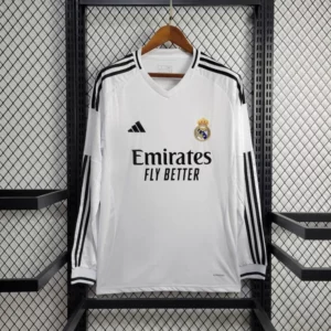 real madrid home full sleeve 2024 25 season
