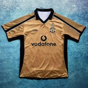 Manchester United 2002 Reversible Away:Third retro Football Jersey