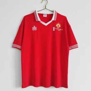 manchester united 1977 home Admiral Shirt