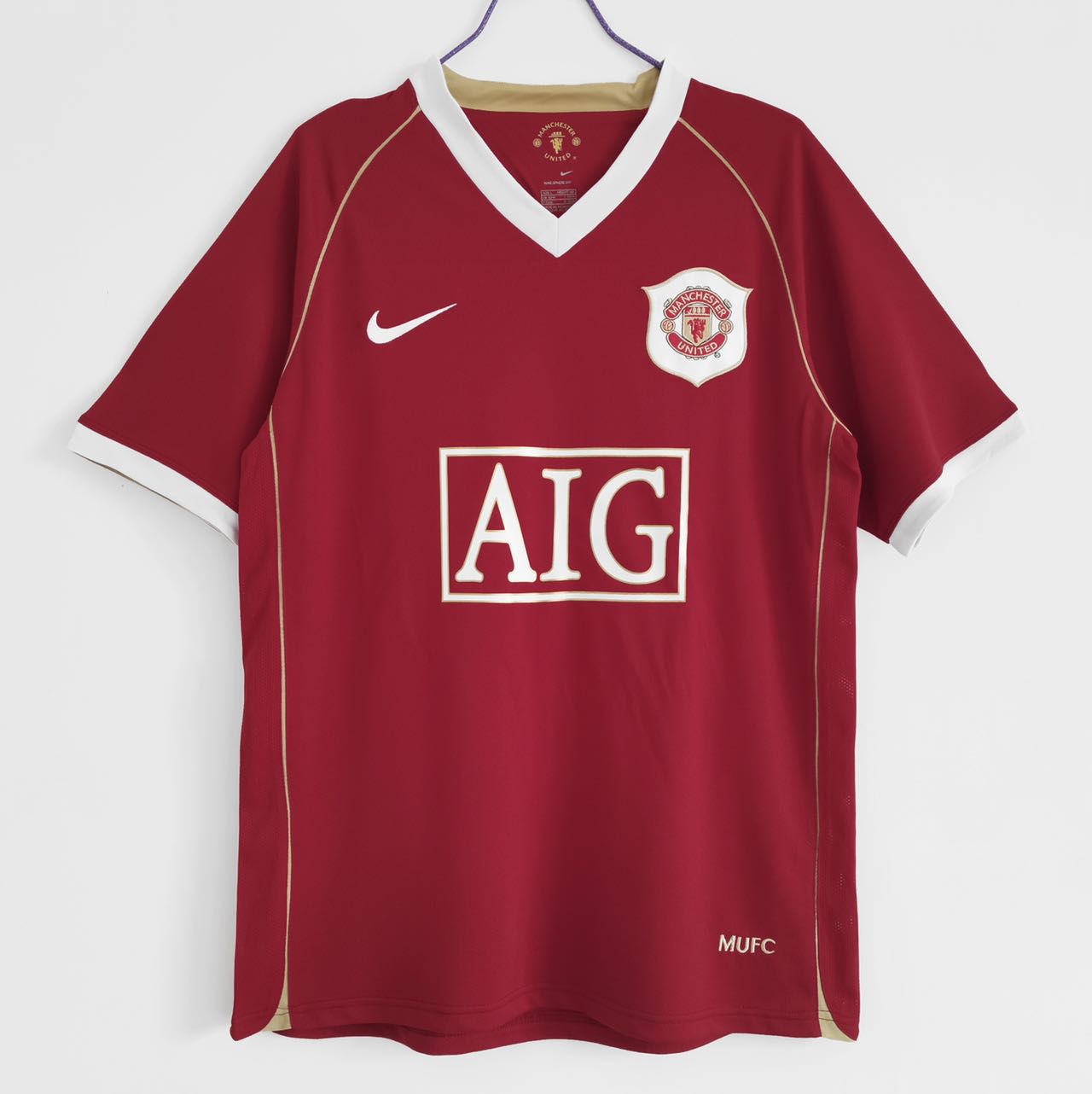 Manchester United Home 2006-07 Retro Jersey COPYCATZ