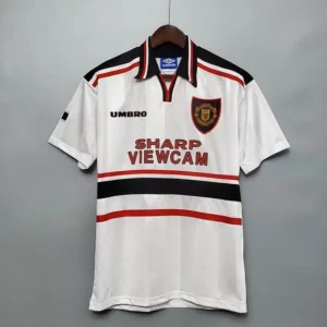 Buy Manchester United White 1997-99 Retro Jersey online in India
