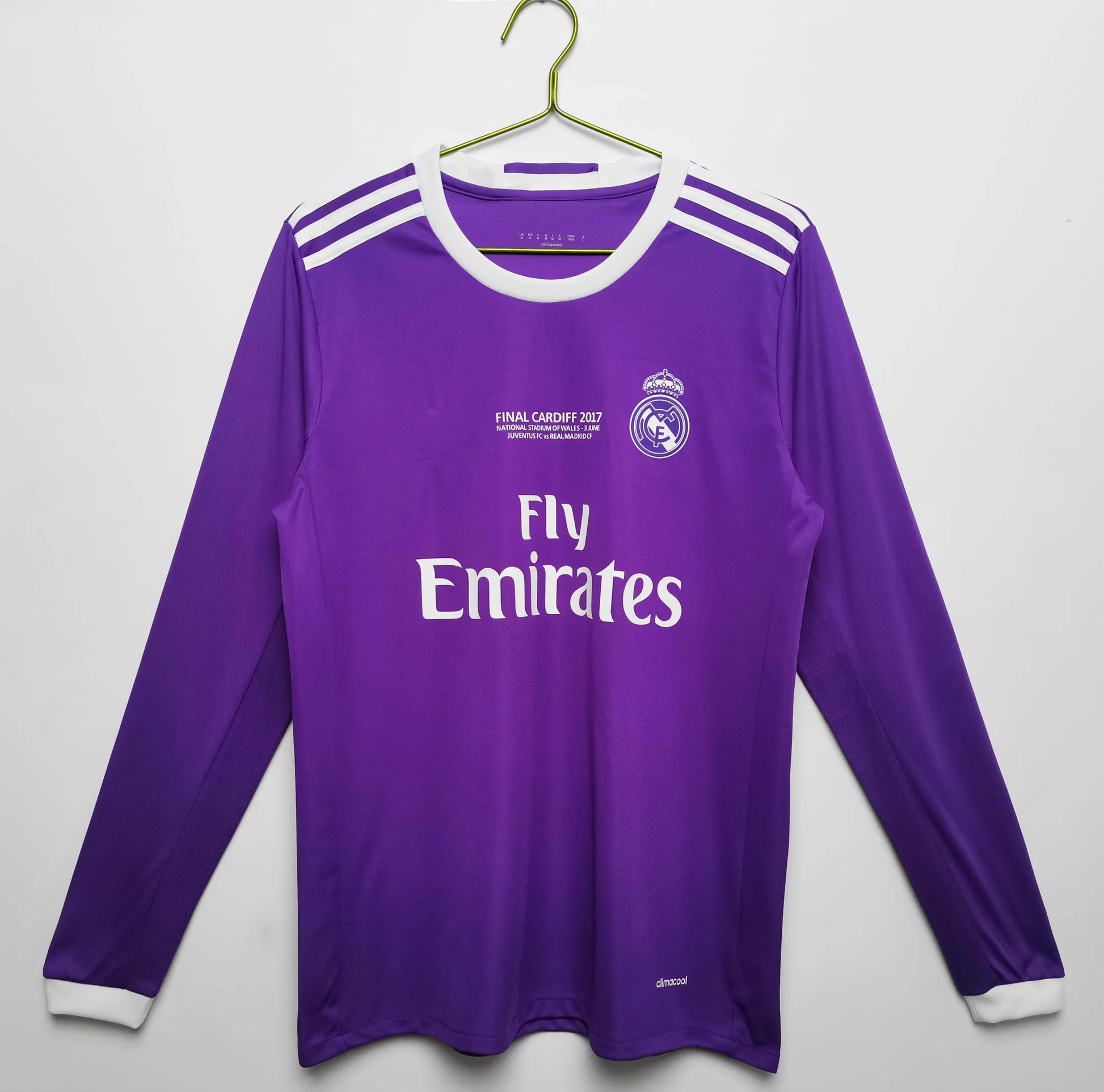 Real Madrid 2017 UEFA Champions League Final Retro Jersey Real