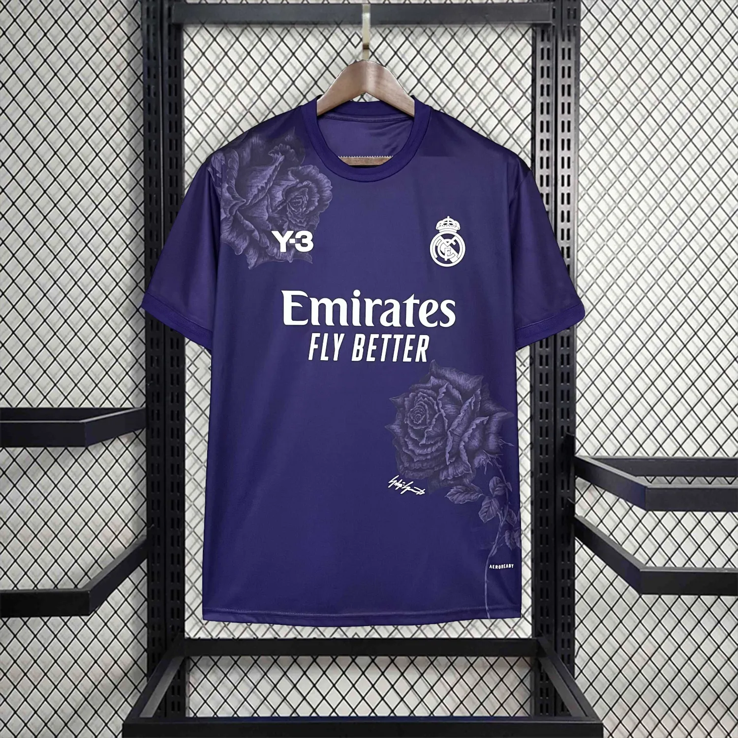 Real Madrid Y-3 Purple Jersey in India COPYCATZ