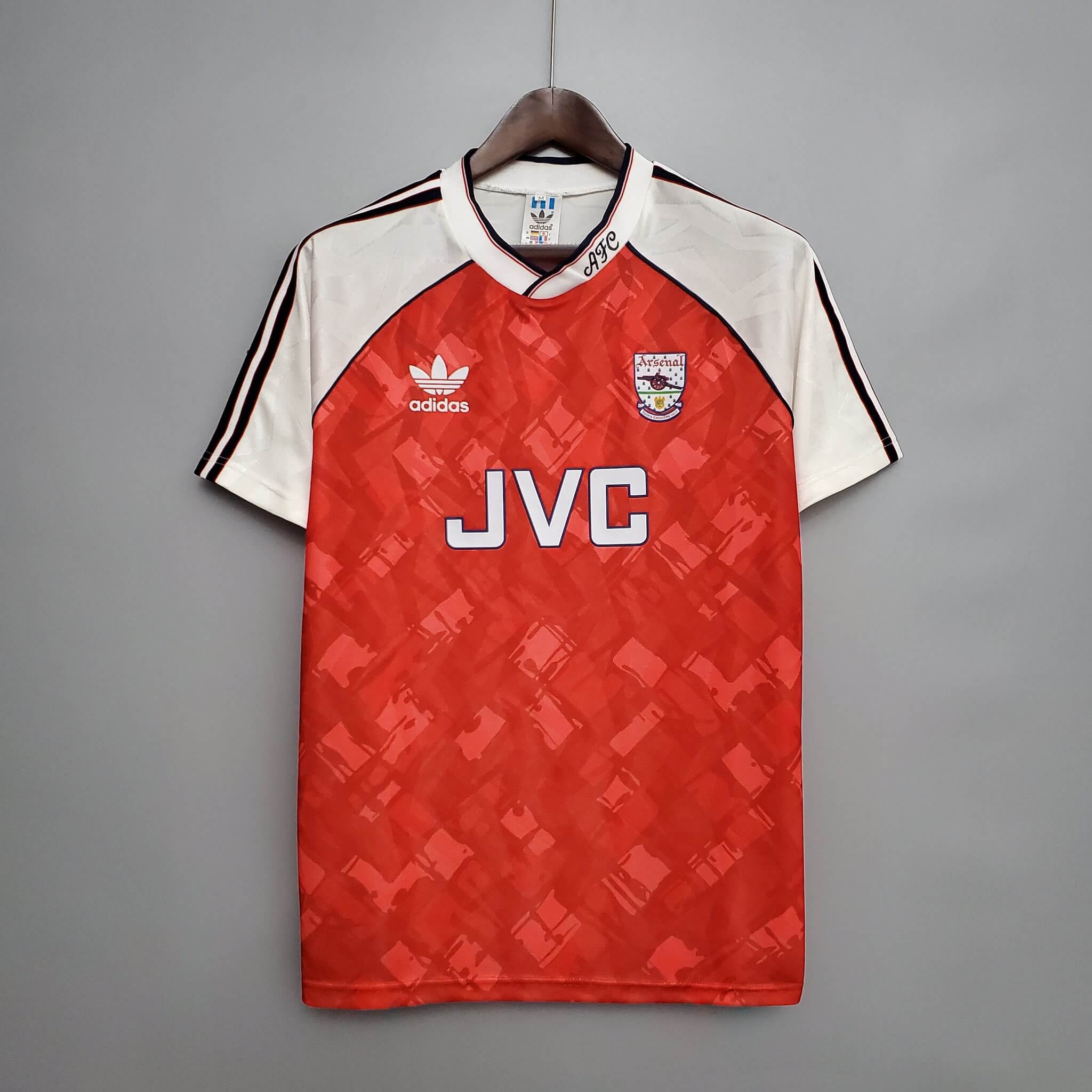 Adidas Arsenal 91 Kit Classic Football Shirts 1988 Arsenal Vintage