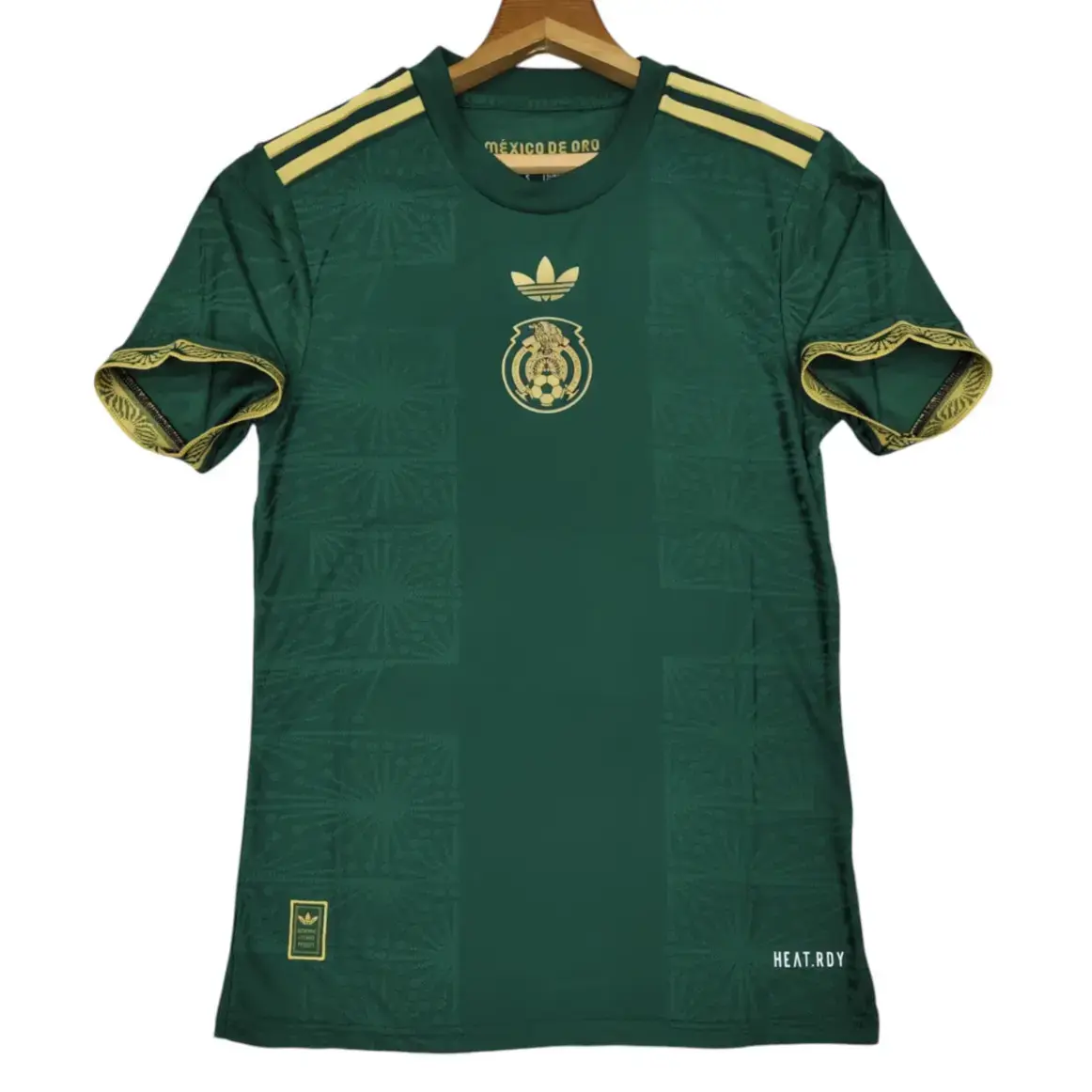 Green Kit Man United Green And Gold Shirt Mexico Gold Green