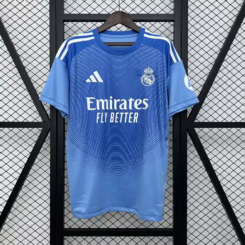 Goalkeeper Madrid Blue Jersey Buy Real Madrid 2025/26