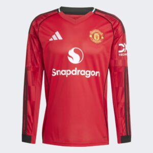 Manchester United 25/26 1stユニフォーム長袖 未使用 Manchester United Home Full Sleeve 2025-26 Jersey