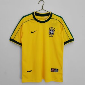 Brazil Home 1998 Retro Jersey