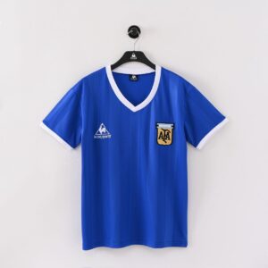 Le Coq Sportif Argentina 1986 World Cup away retro jersey