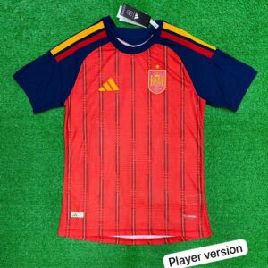 Spain Home 2026 world cup player jersey